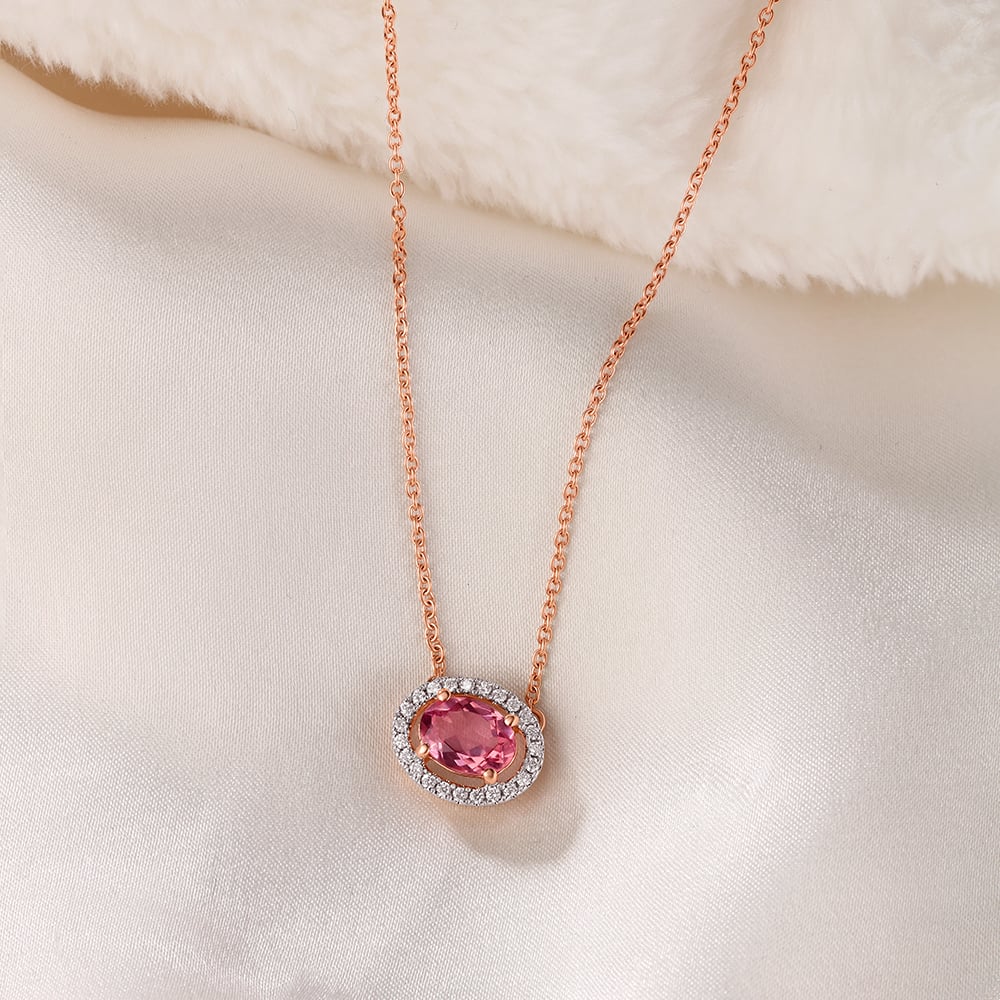 Blooming Romance Diamond Necklace,,hi-res image number null