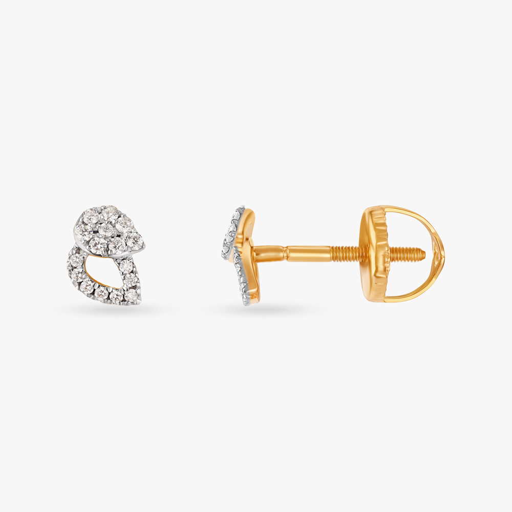 Effortless Charm Diamond Stud Earrings,,hi-res image number null