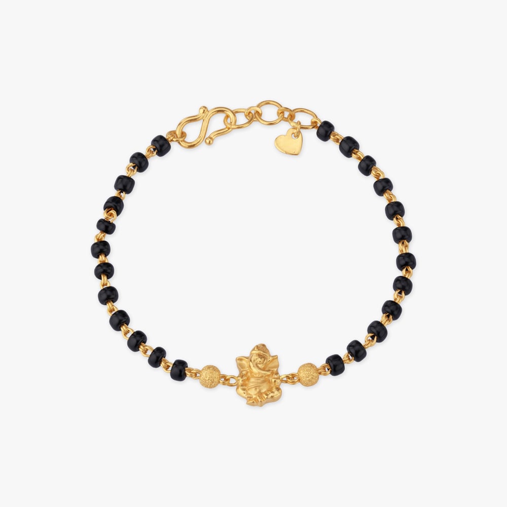 

Divine Ganesha Gold Bracelet for Kids
