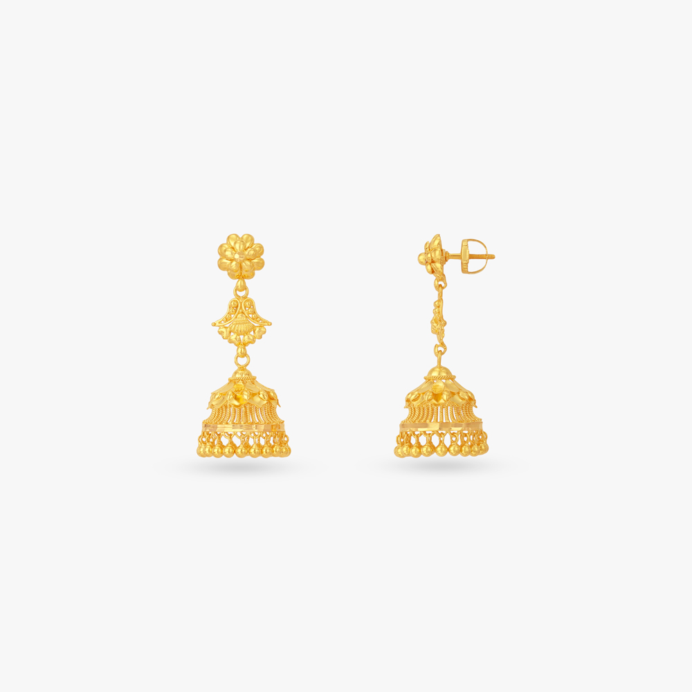 Peacock Arc Gold Necklace Set,,hi-res image number null