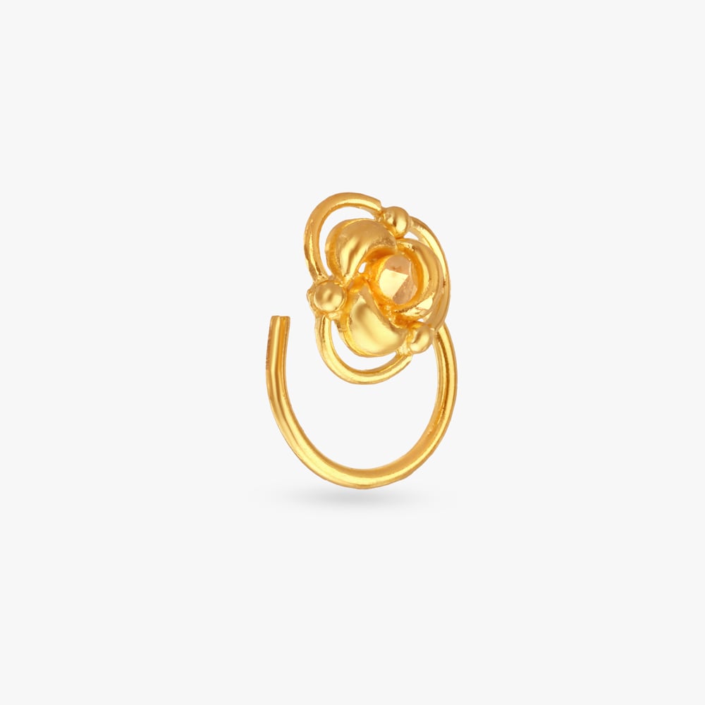 Timeless Beauty Gold Nose Pin,,hi-res image number null