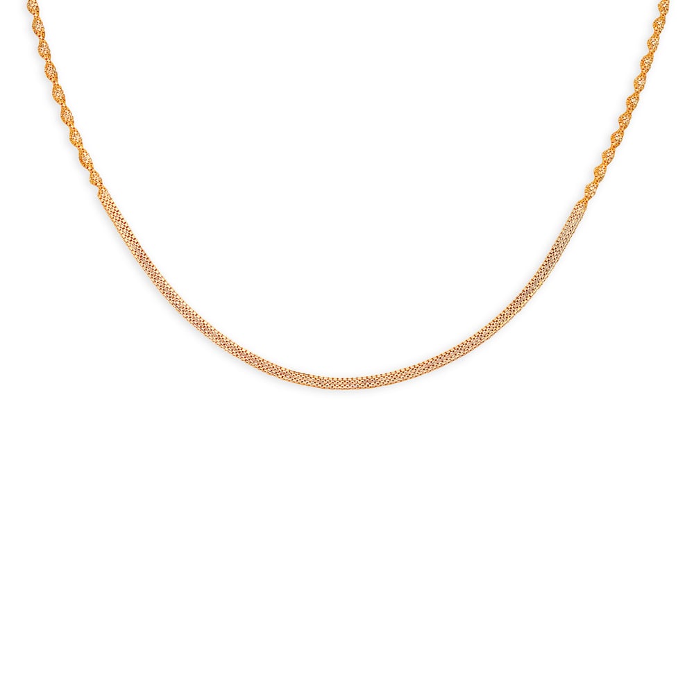 Elaborate Geometric Gold Chain,,hi-res image number null