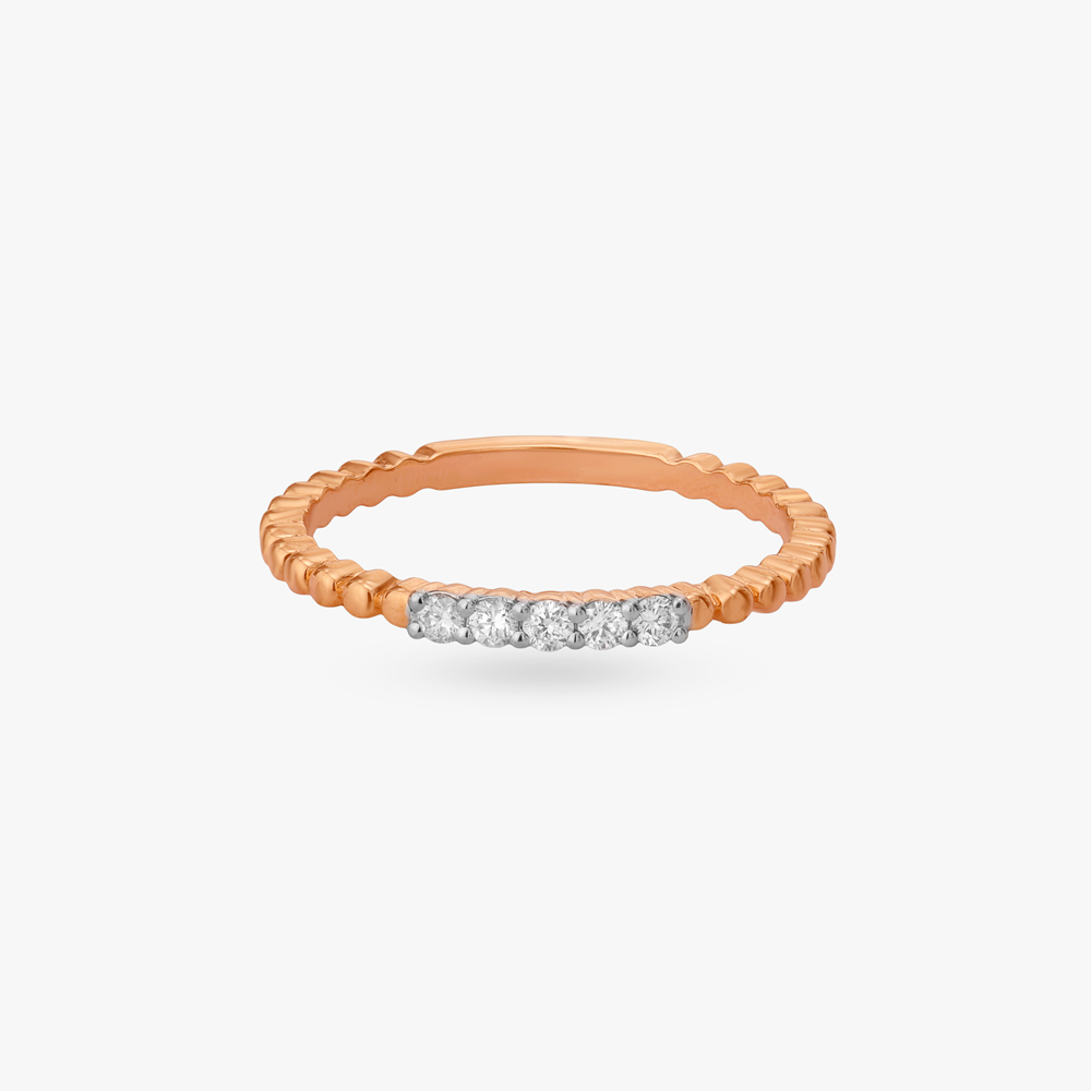 Sculpted Beadwork Diamond Ring,,hi-res image number null