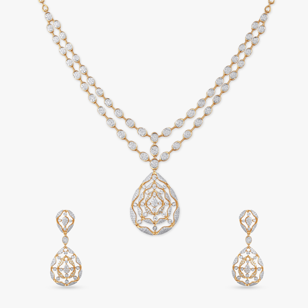 Timeless Allure Diamond Necklace Set,,hi-res image number null