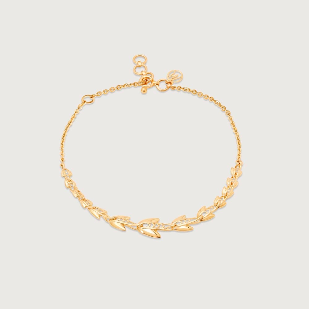 Radiant Lotus Gold Bracelet,,hi-res image number null