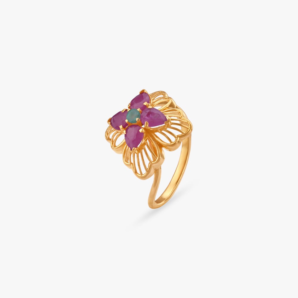 

Petal Blossom Ring