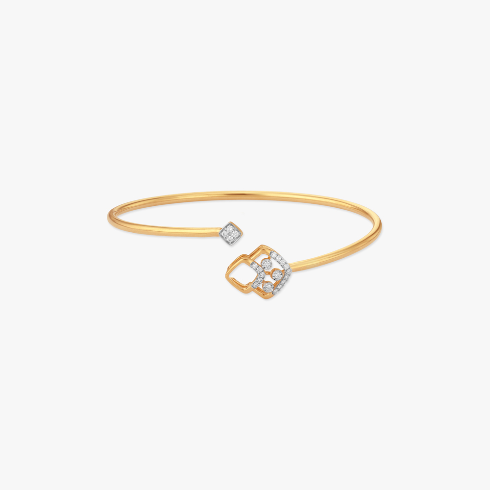 Floating Spark Diamond Bangle,,hi-res image number null