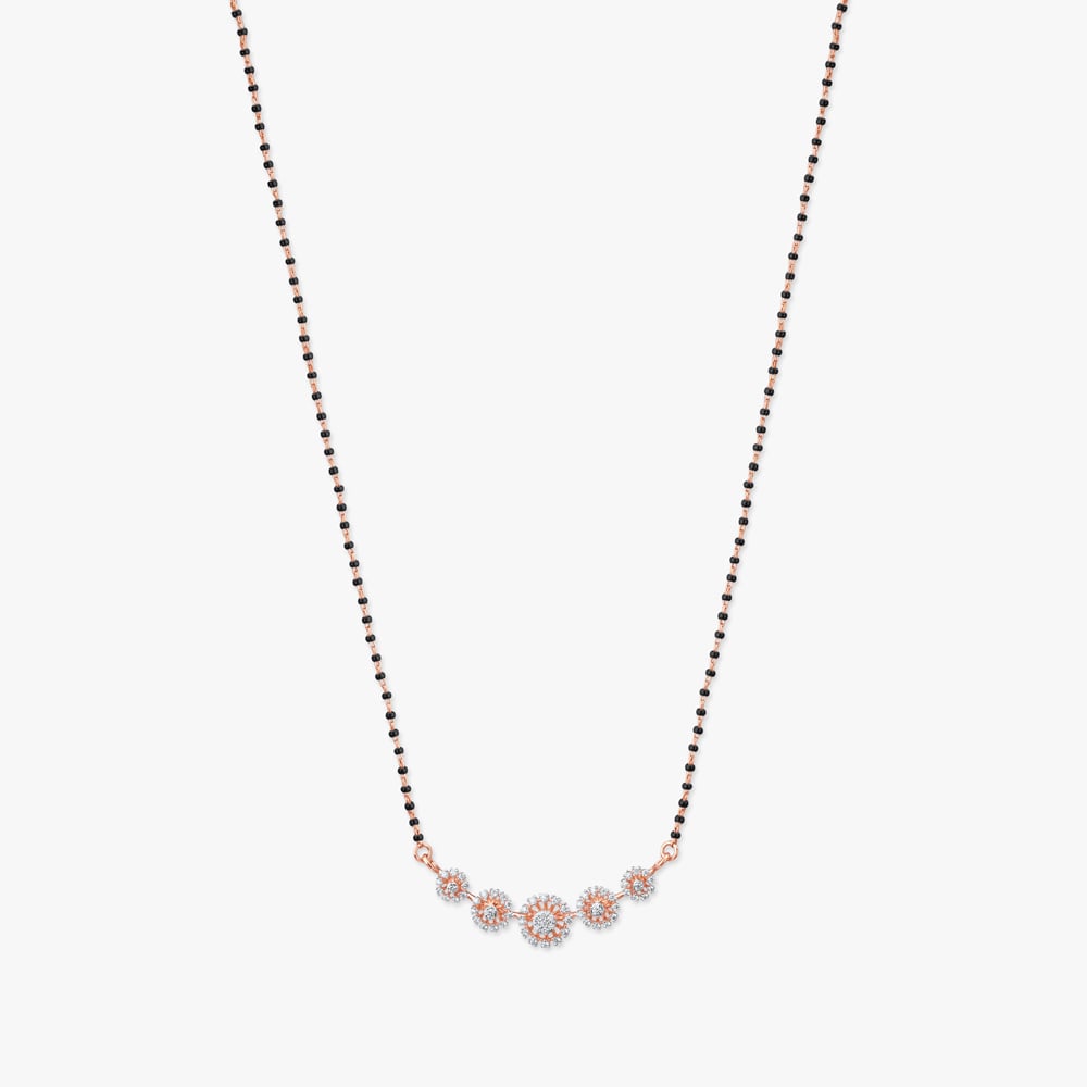 Eternal Blossom Diamond Mangalsutra,,hi-res image number null