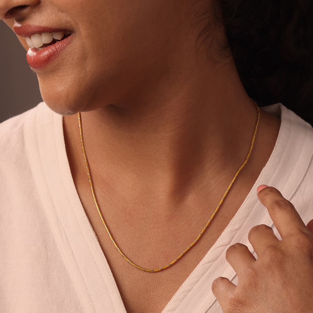 Chic Charm 22KT Gold Chain,,hi-res image number null