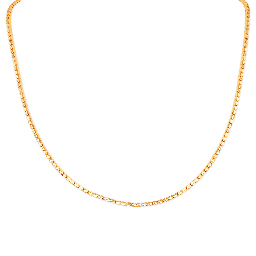 Sleek Stunning Gold Chain,,hi-res image number null