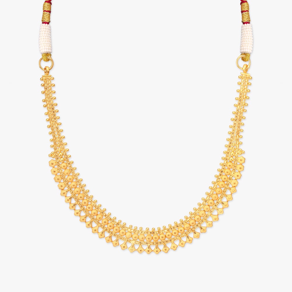 Heritage Bloom Gold Necklace,,hi-res image number null