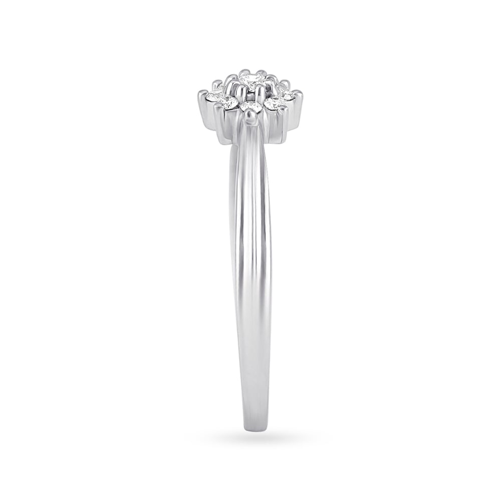 Winter Bloom Platinum and Diamond Ring,,hi-res image number null