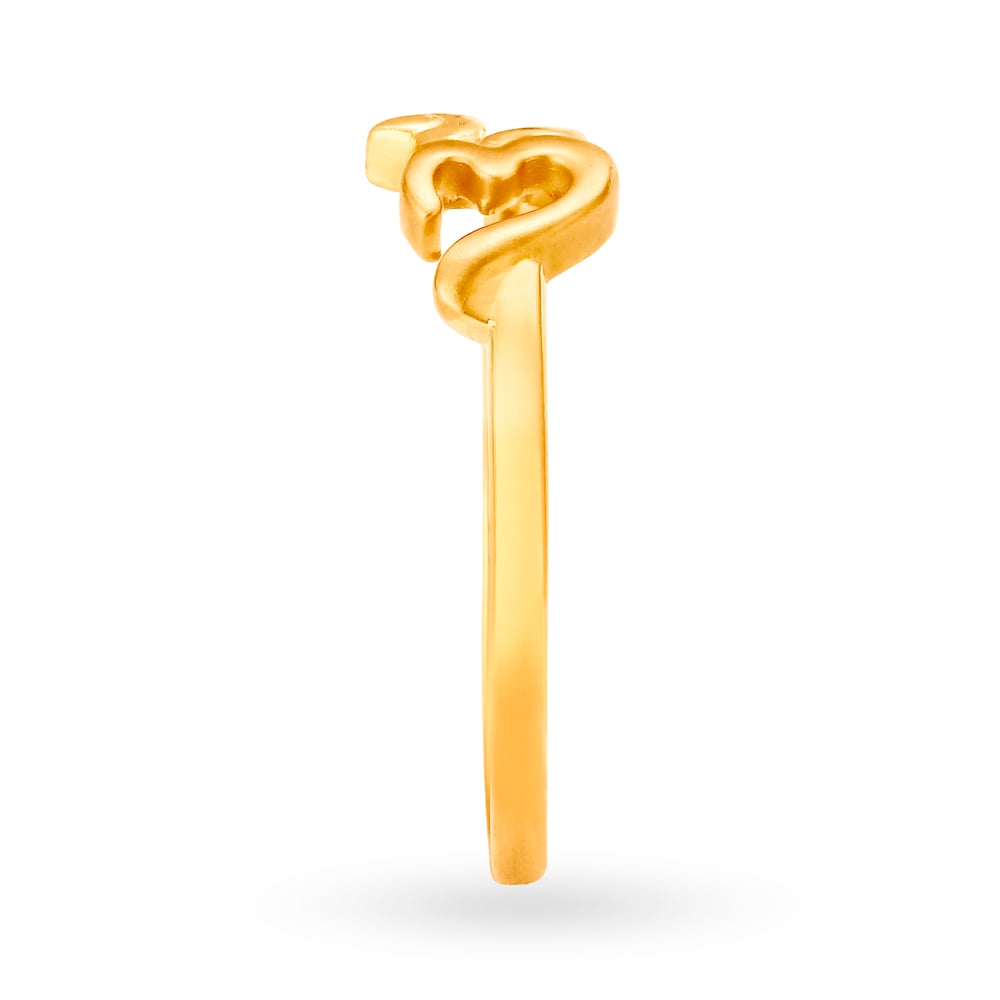 Eternal Om Gold Finger Ring,,hi-res image number null