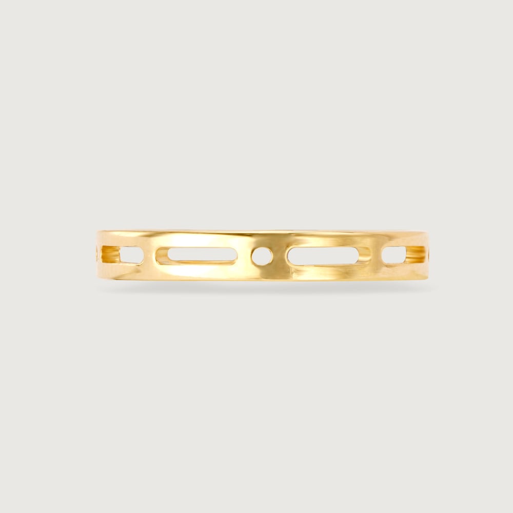 You & Me Forever Band 18KT Gold Couple Ring -Single Piece,,hi-res image number null