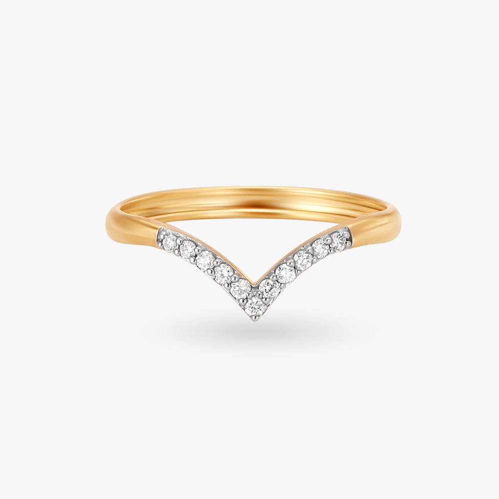 Sleek Vanki Diamond Finger Ring,,hi-res image number null