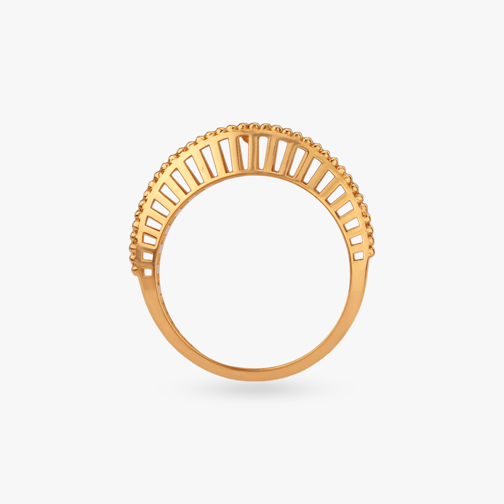 Radiant Arc Gold Ring,,hi-res image number null