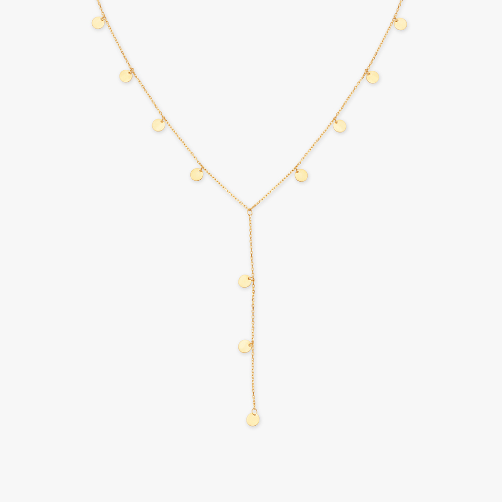 Minimalist Charm Gold Necklace,,hi-res image number null