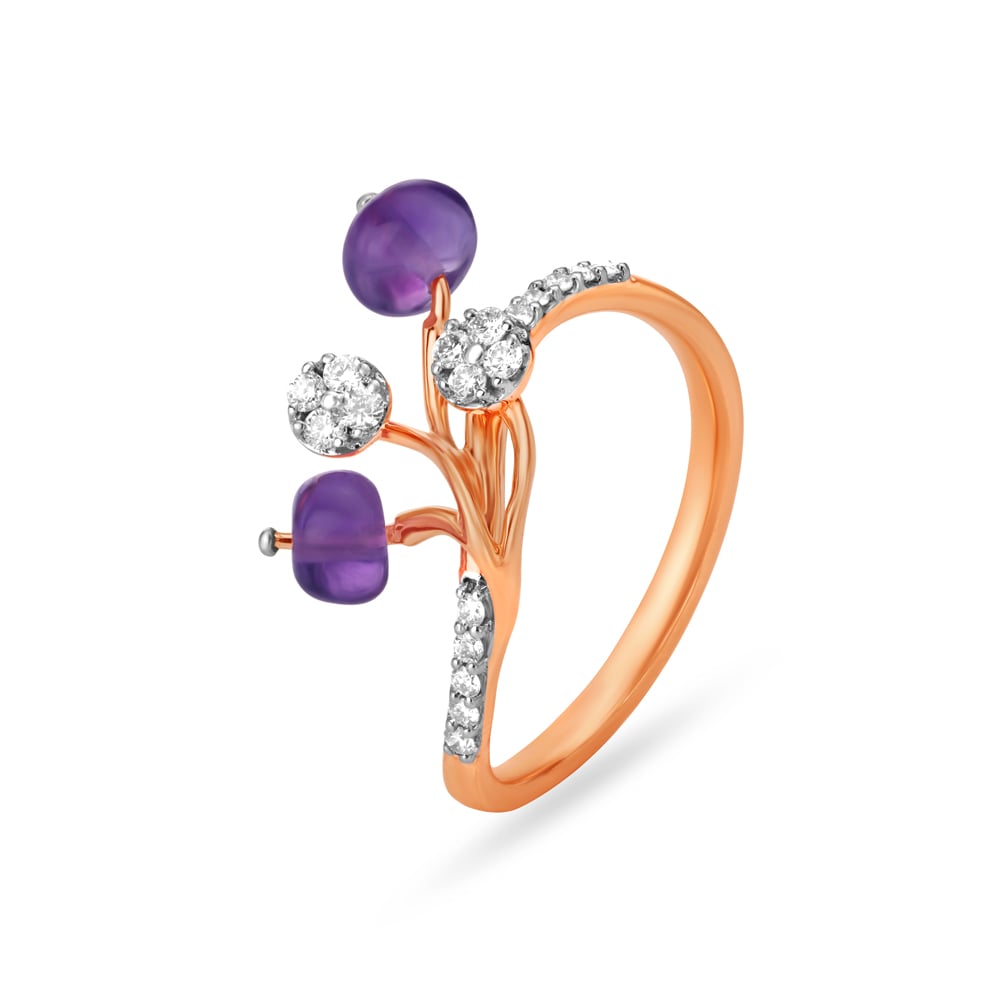 A Glimpse of Lilac Ring