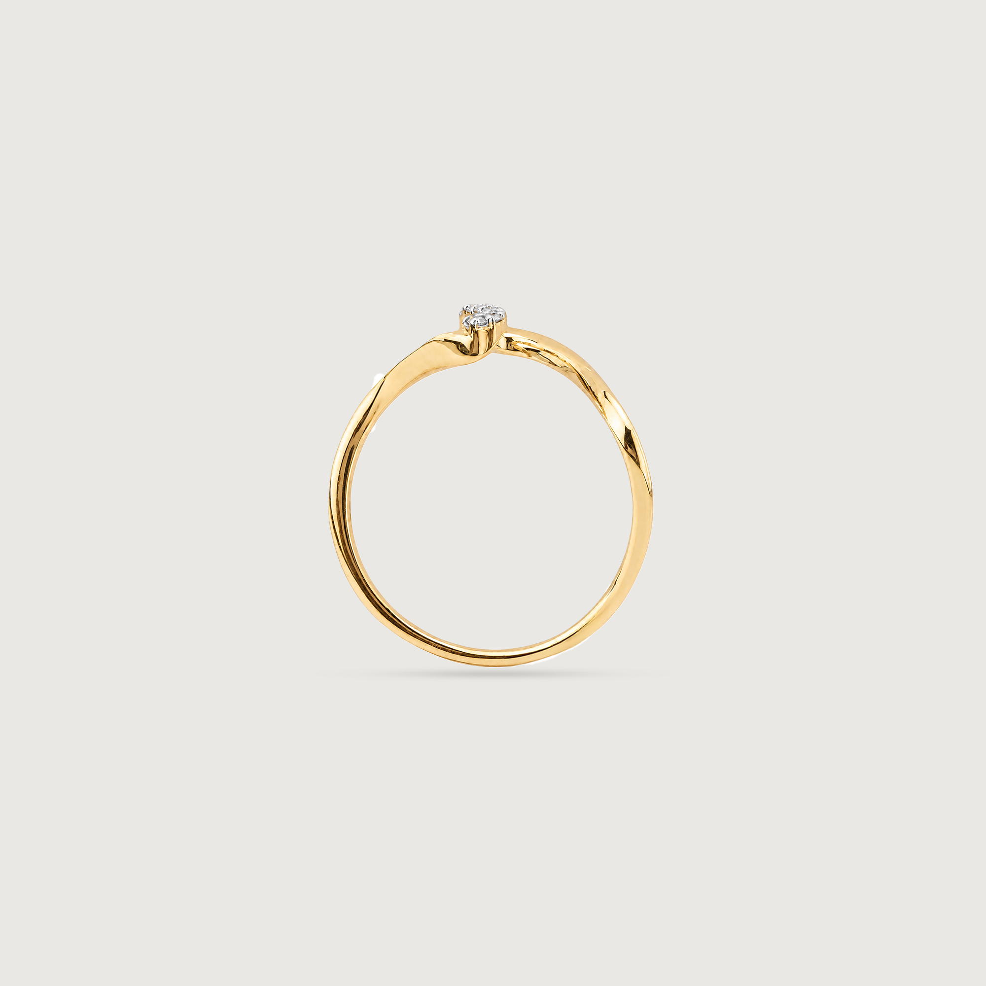 Graceful Wave Diamond Ring,,hi-res image number null