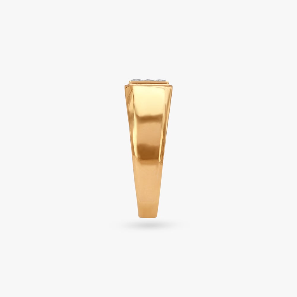 Cross Shine Diamond Ring for Men,,hi-res image number null