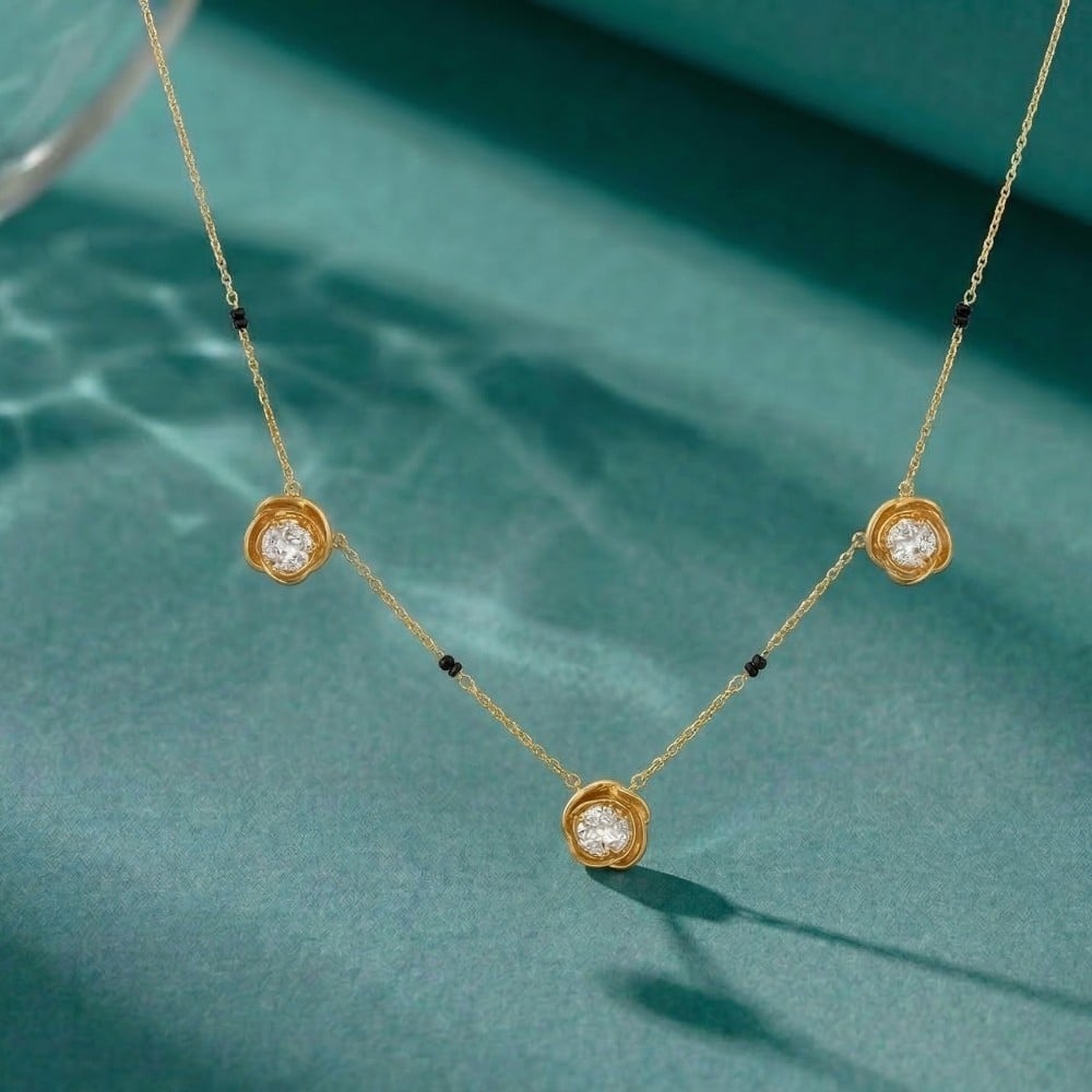 

Trinity Spark Diamond Mangalsutra