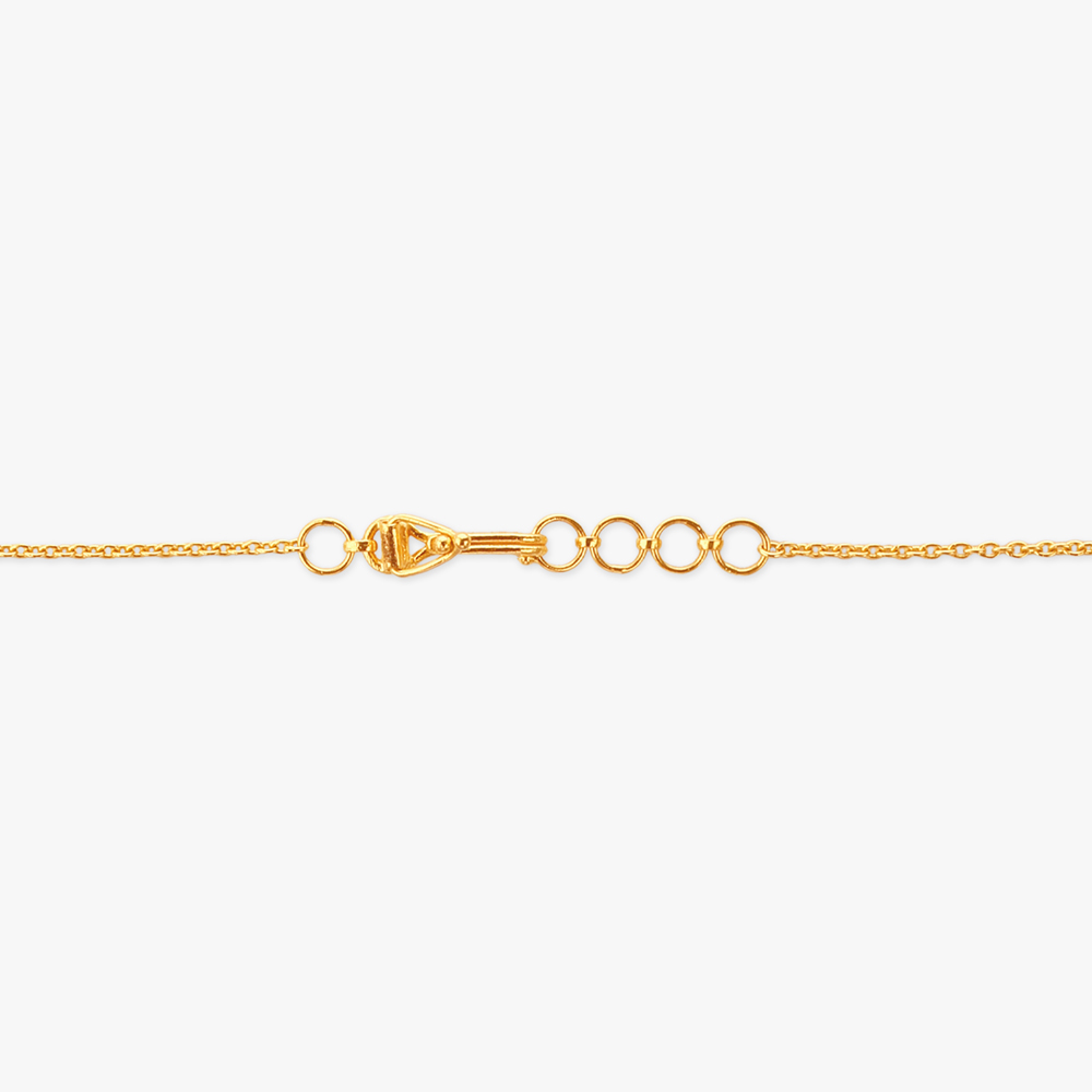 Vintage Swirl Gold Pendant with Chain and Earrings Set,,hi-res image number null