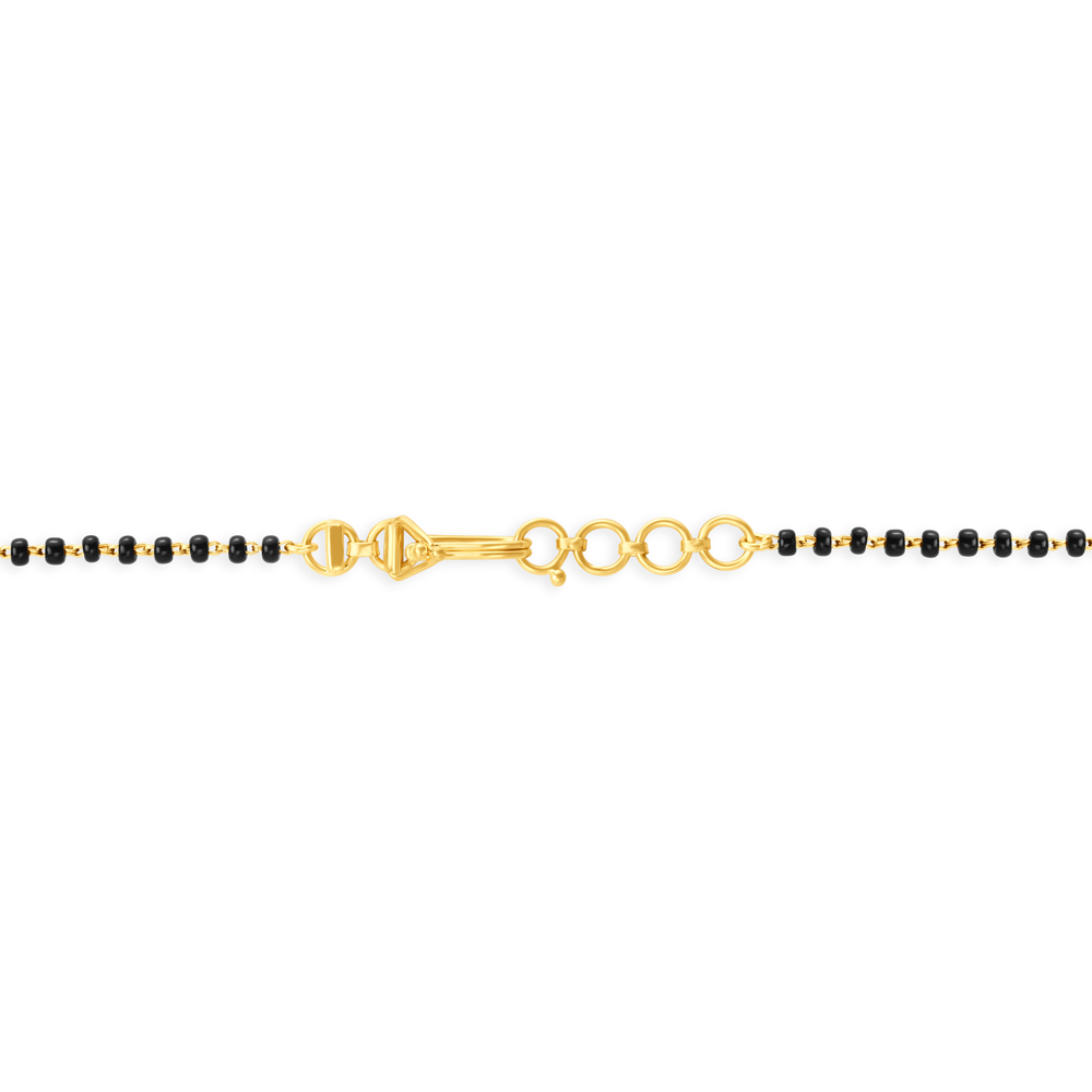 Solitary Flower Mangalsutra,,hi-res image number null