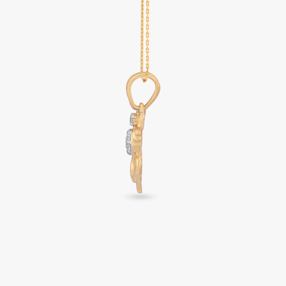 Eternal Om Diamond Pendant,,hi-res image number null