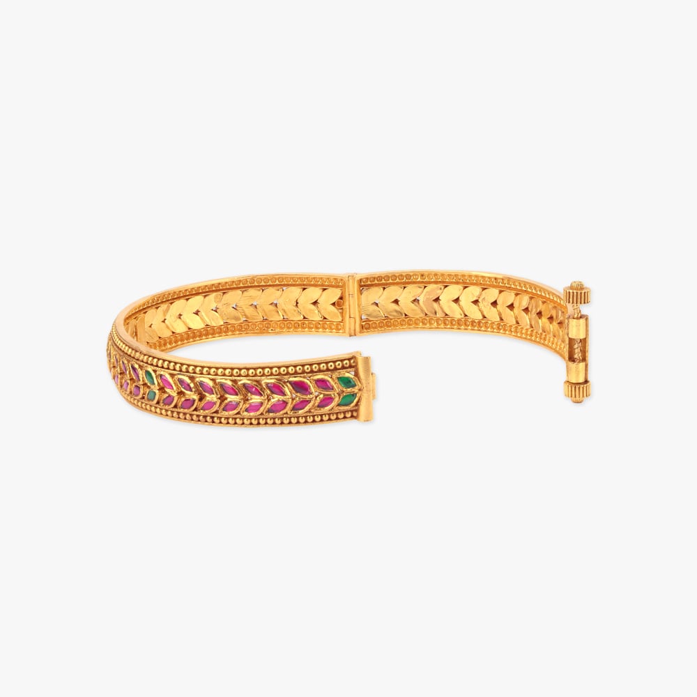 Blossom Trail Gold Bangles,,hi-res image number null