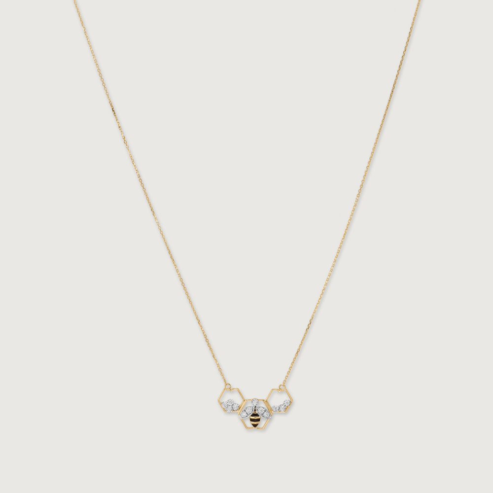 Sleek Buzz Diamond Necklace,,hi-res image number null
