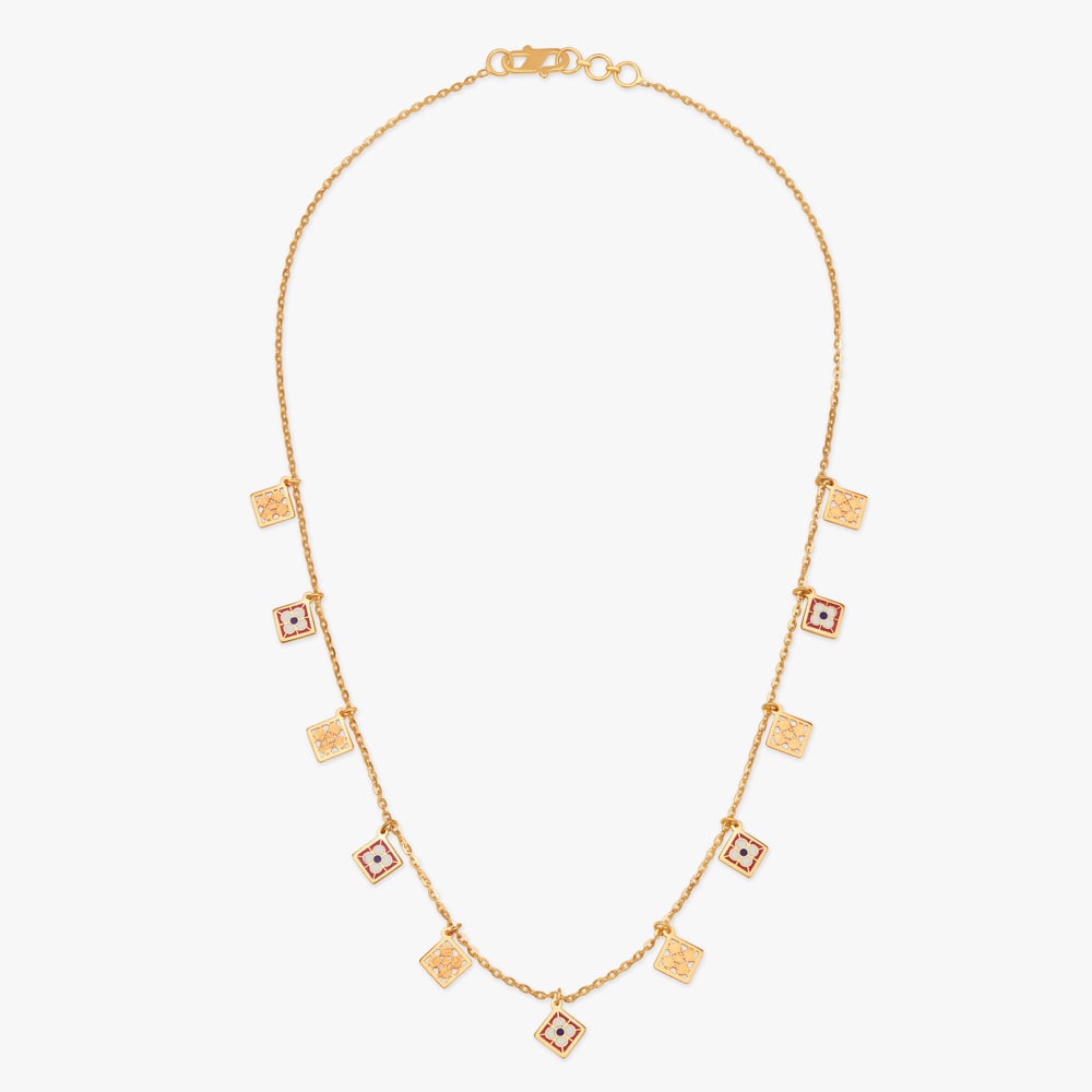 Golden Charms Necklace,,hi-res image number null
