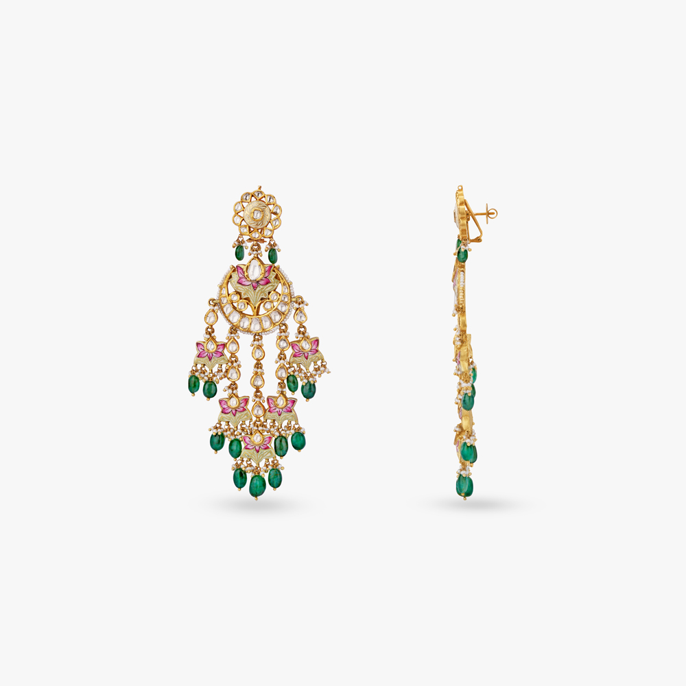 Ruhani Emerald Neckwear Set,,hi-res image number null
