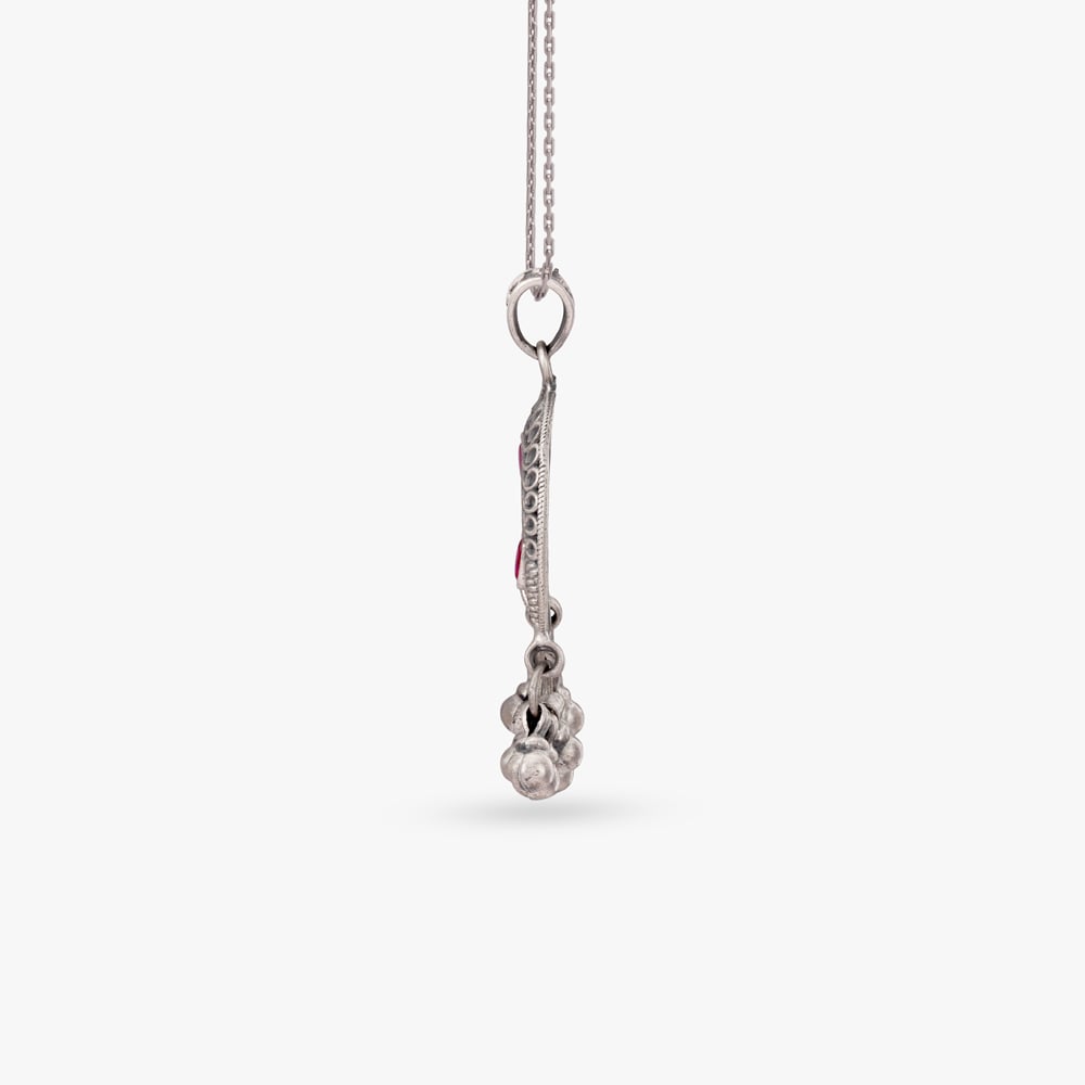 Swirl Melody Silver Pendant,,hi-res image number null