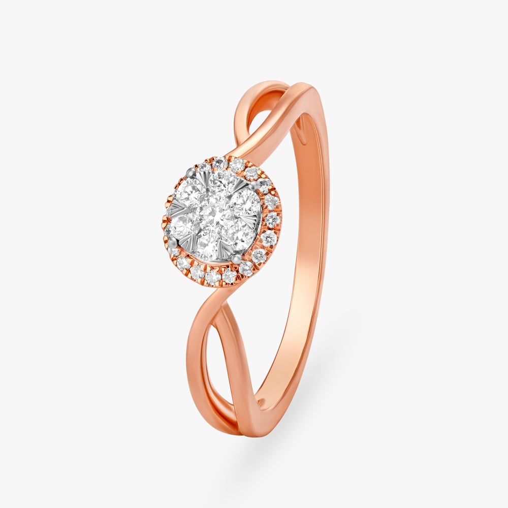 Flower Cluster Diamond Ring,,hi-res image number null