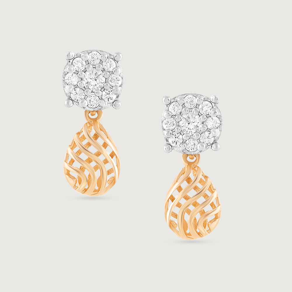 Timeless Love Gold Drop Earring,,hi-res image number null
