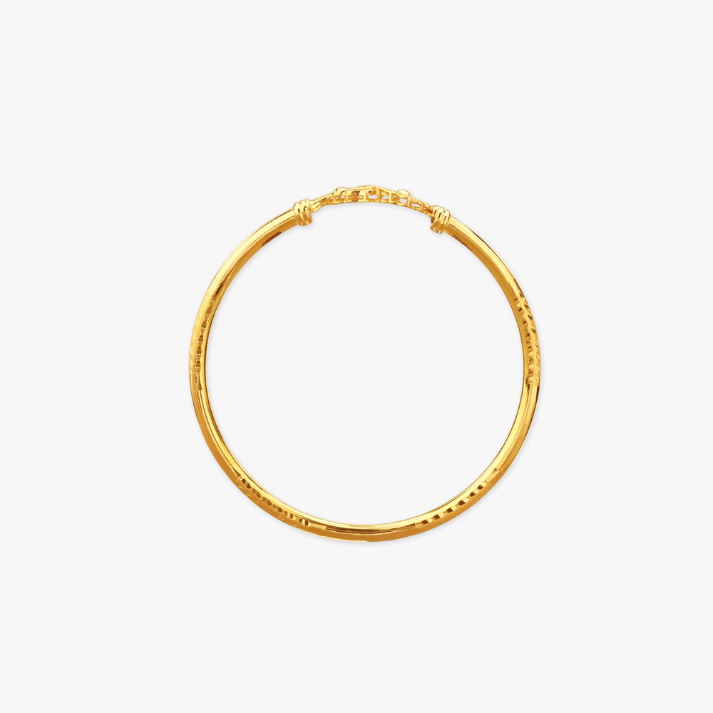 Shonar Rekha Loha Gold Bangle,,hi-res image number null