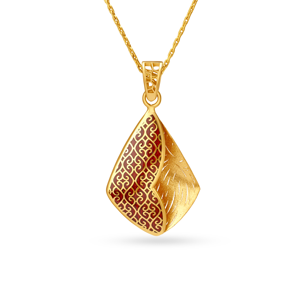 Simple Classic Gold Pendant
