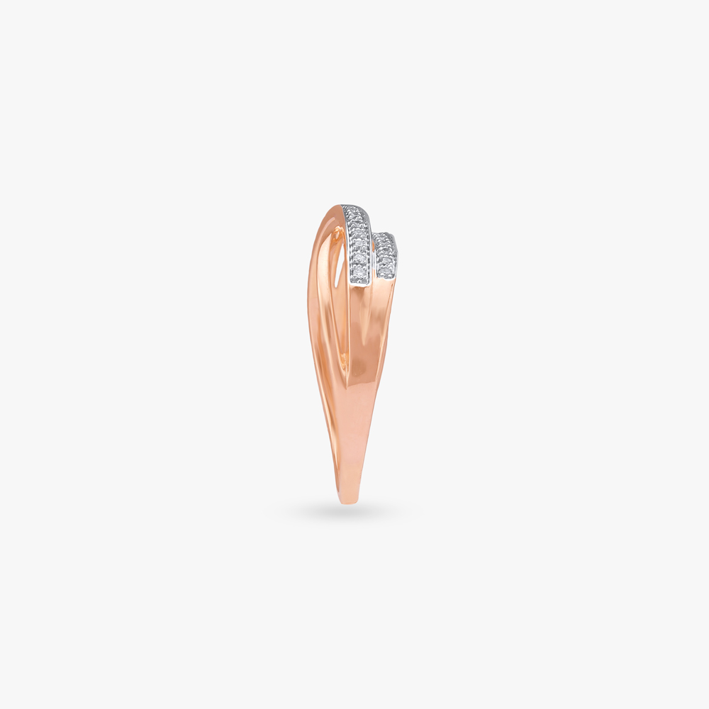 Layered Crossover Diamond Ring,,hi-res image number null