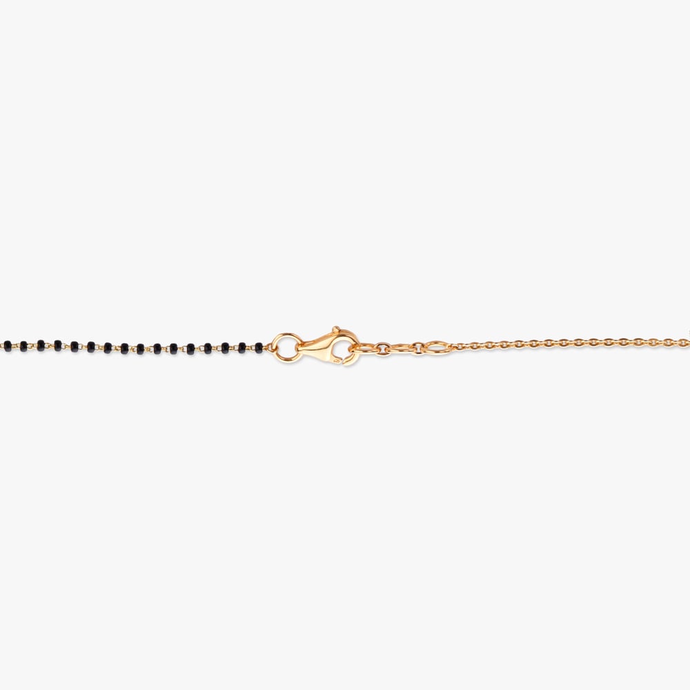 Radiant Teardrop Diamond Mangalsutra,,hi-res image number null