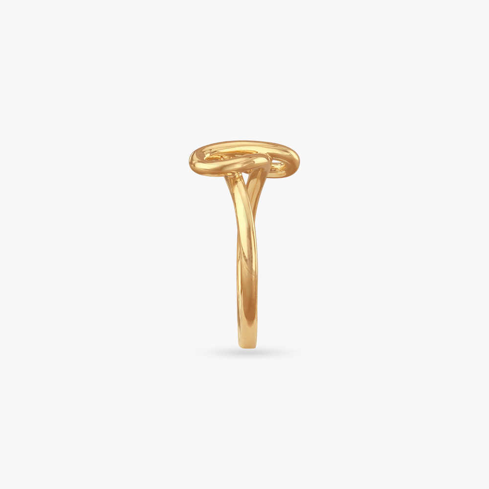 Infinity Whisper Gold Ring,,hi-res image number null