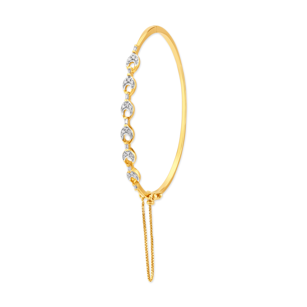 Abstract Diamond Bangle,,hi-res image number null