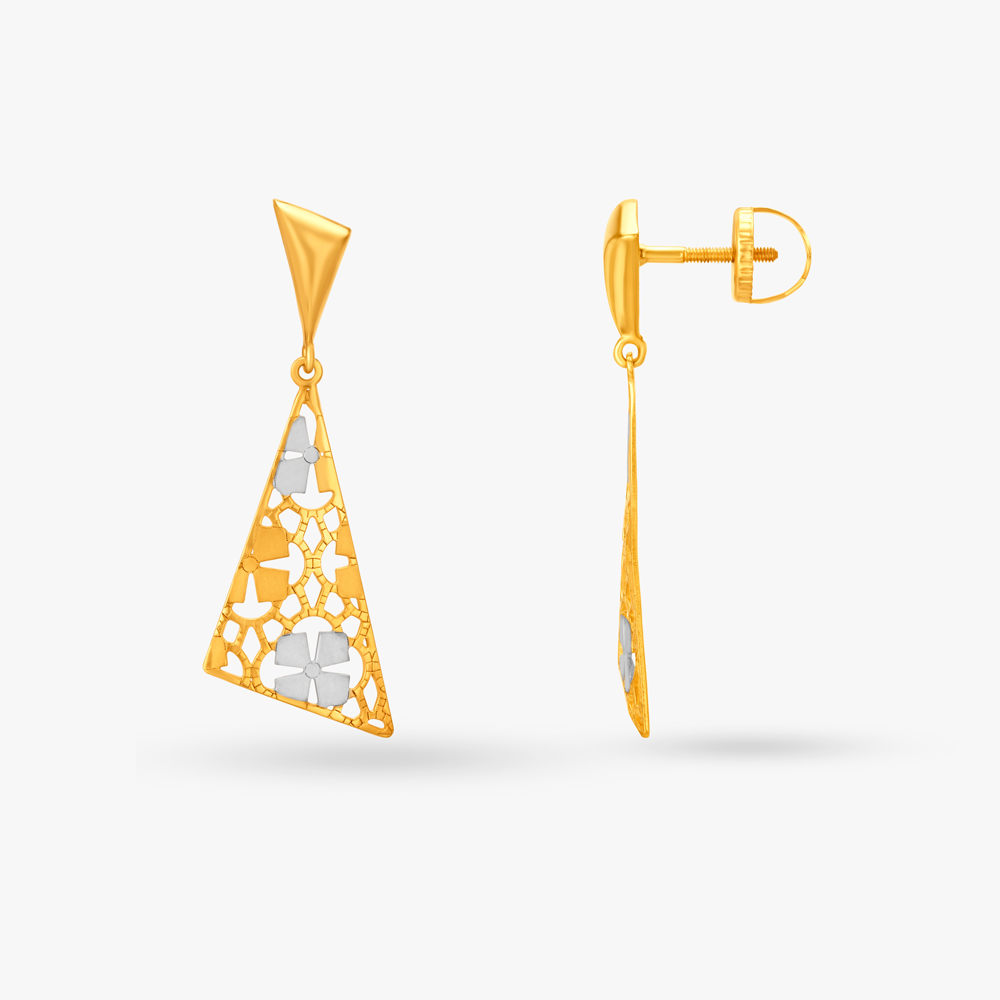 Chic Geometric Drop Earrings,,hi-res image number null