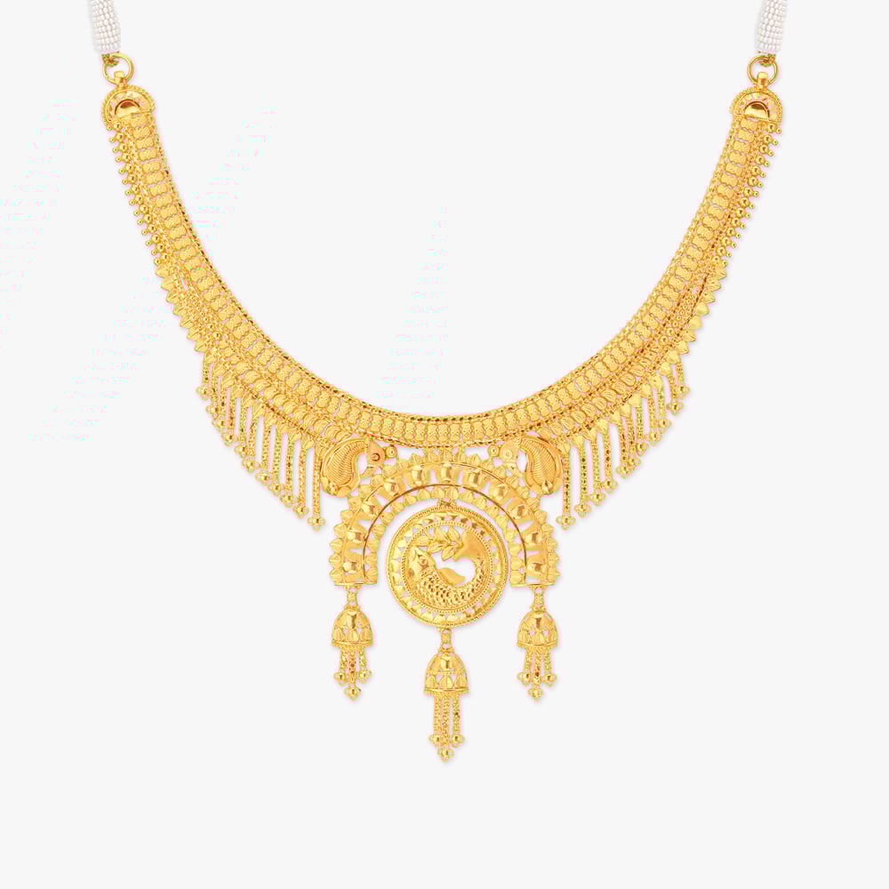 Matsya Mandala Gold Jewellery Set,,hi-res image number null