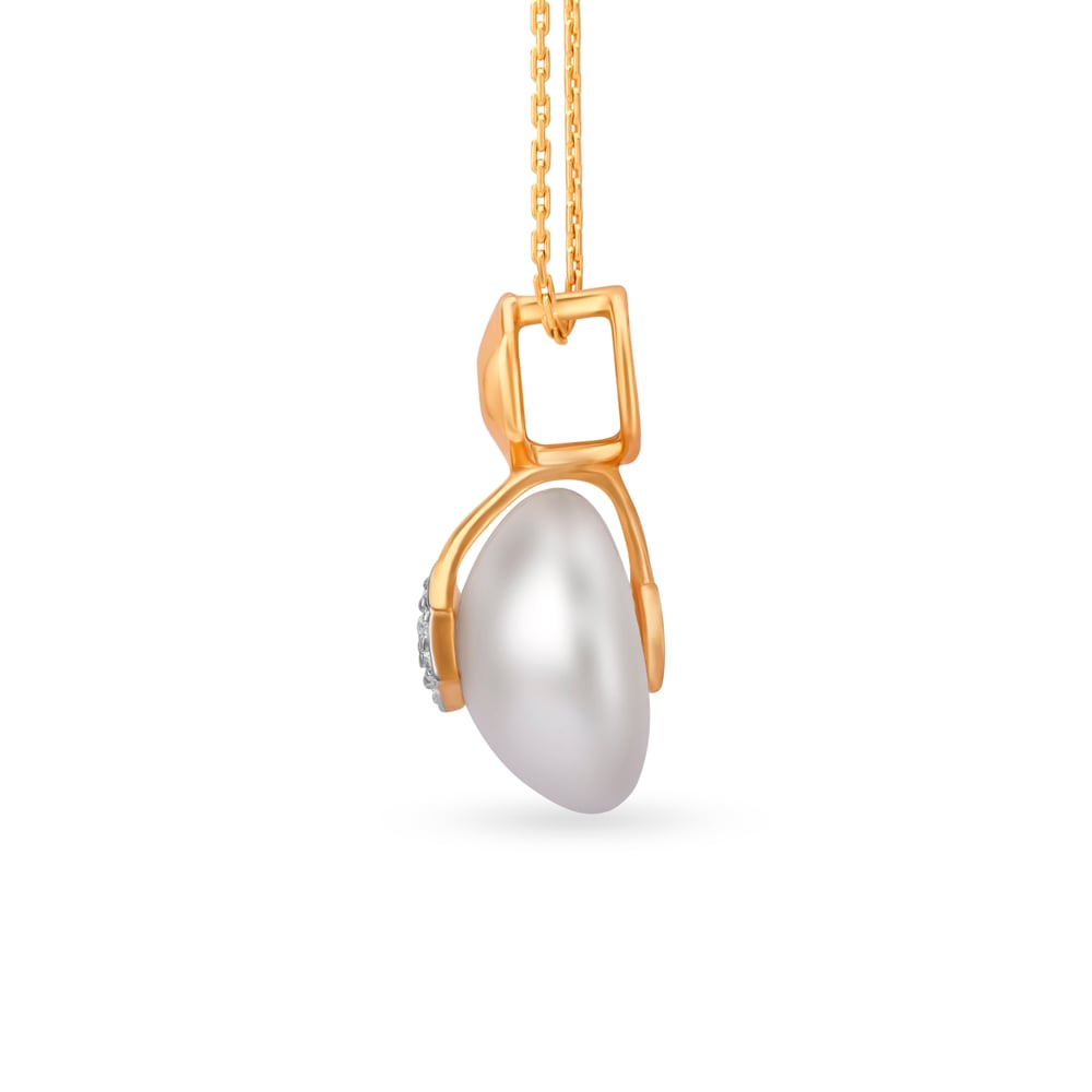 Spellbinding Floral Diamond Pendant,,hi-res image number null
