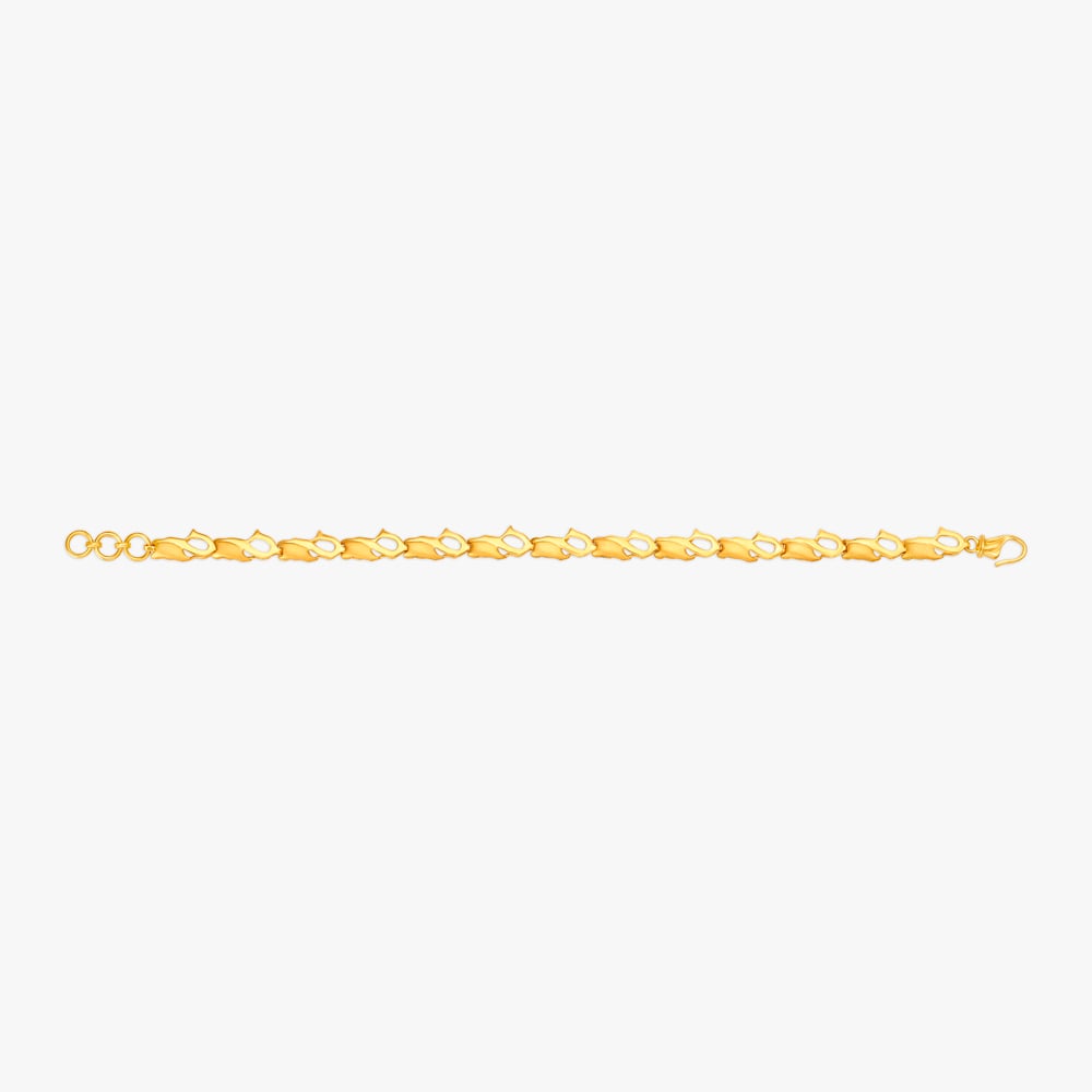Artistic Gold Bracelet,,hi-res image number null