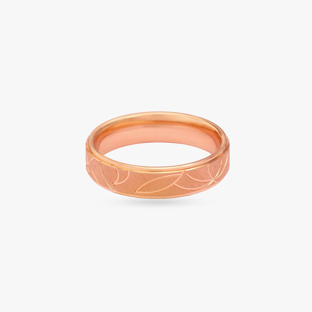 Satin Arcs Gold Ring,,hi-res image number null