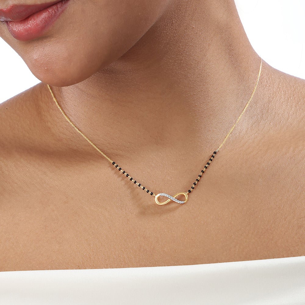 Infinite Love Diamond Mangalsutra,,hi-res image number null