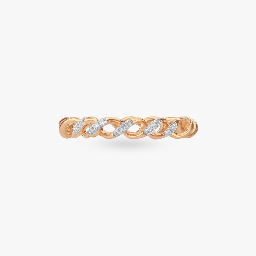 Loop Sparkle Diamond Ring,,hi-res image number null