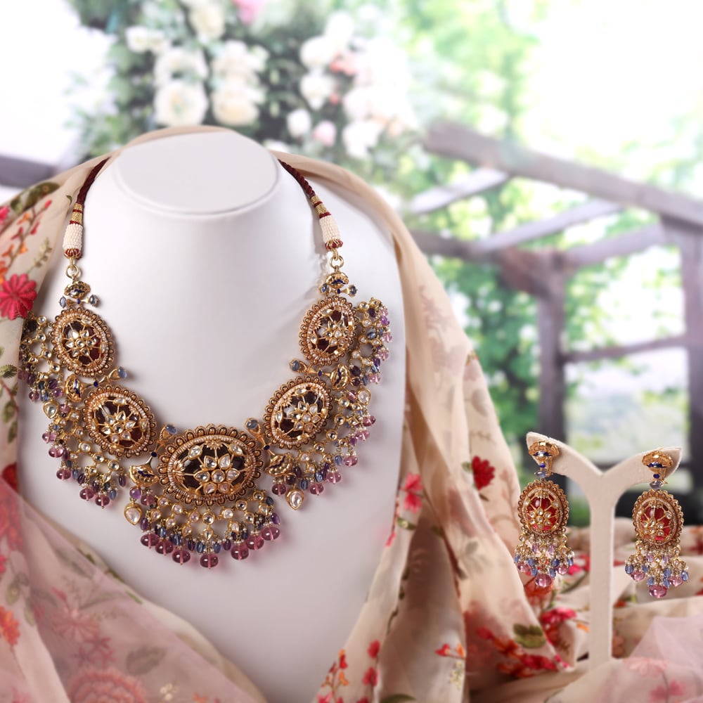 Tanishq Polki Kundan Set designs with Price/kundan sets/Tanishq jewellery/deeya/Hindi  - YouTube