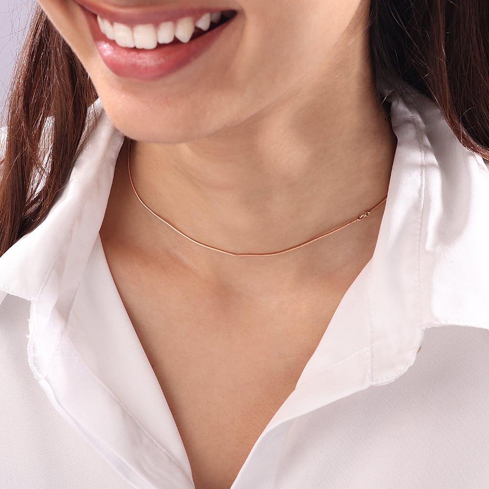 Serenity 14KT Rose Gold Chain,,hi-res image number null